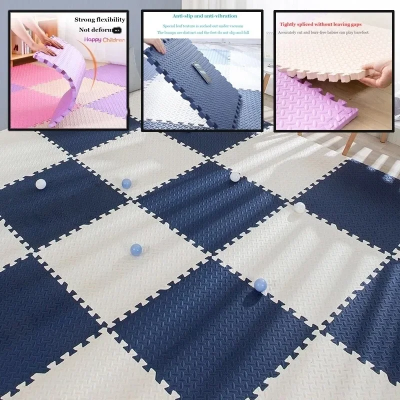 Yoga Fitness Room - 30*30cm Thicken Sports Gym Mat Protection