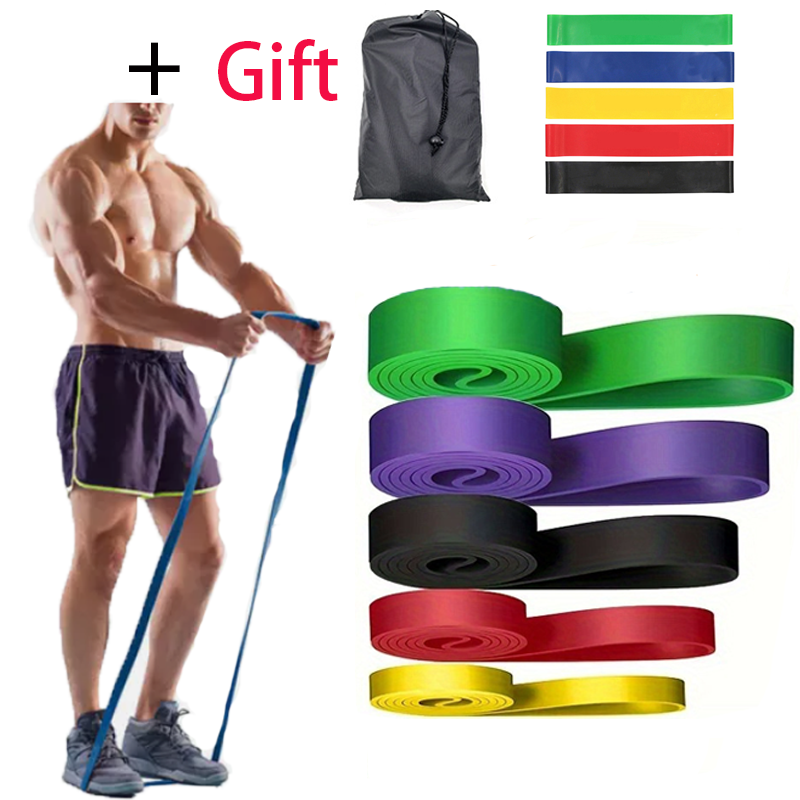 Yoga Fitness Power Yoga - Resistance Bands Exercise Elastic Band Home