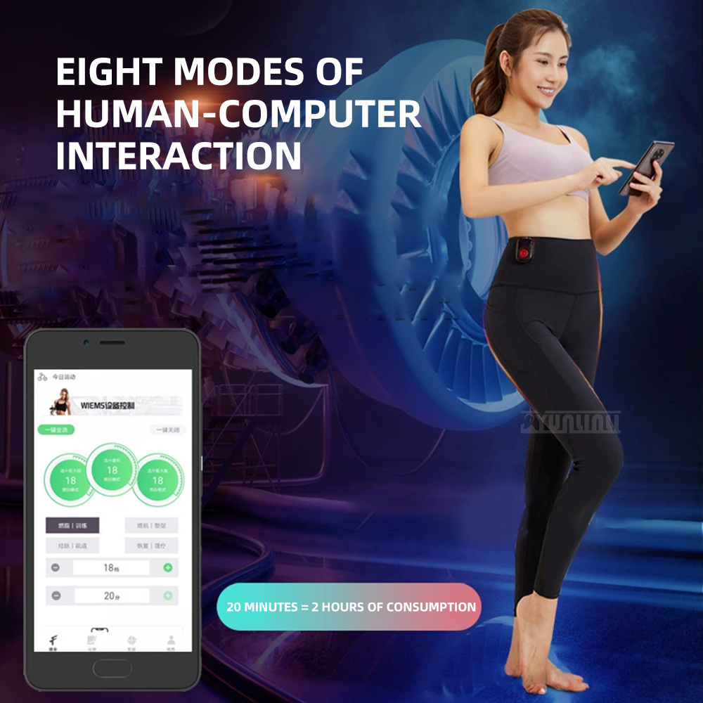 Yoga Fitness Power Yoga - EMS micro current fitness suit, electric