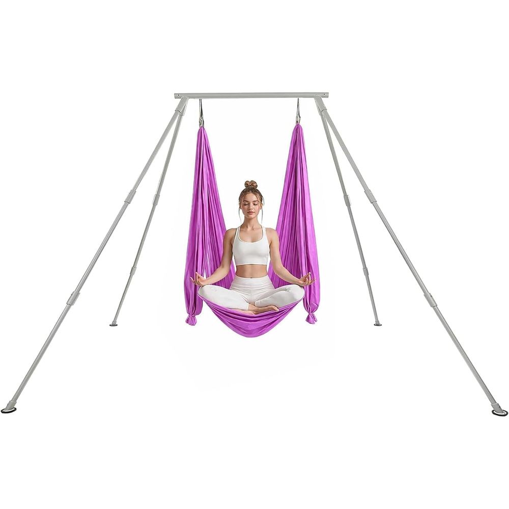 Yoga Swing Aerial - Yoga Stand with Aerial Silks, 8.1