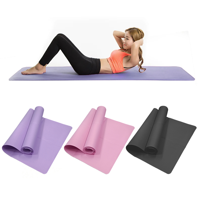 Thick Yoga Mat - 4MM Thick EVA Yoga Mats Anti-slip