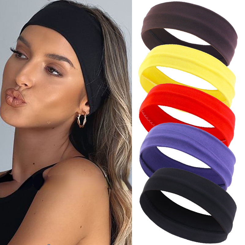 Stretch Strap Yoga - Summer Sports Headbands For Women Fitness