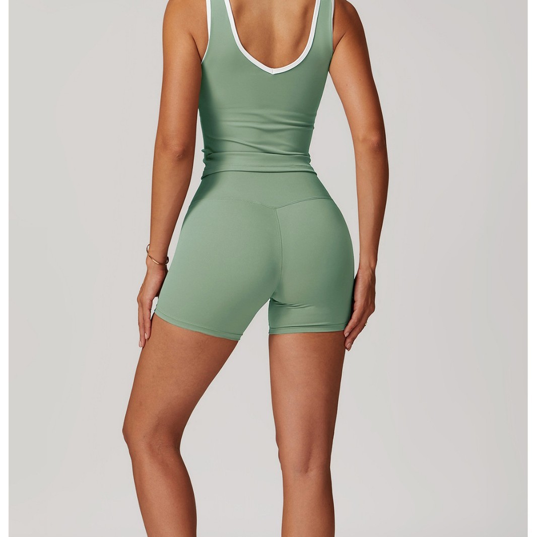 Cross Back High Waist Yoga Set - Yoga Health & Fitness Center recensie en prijs