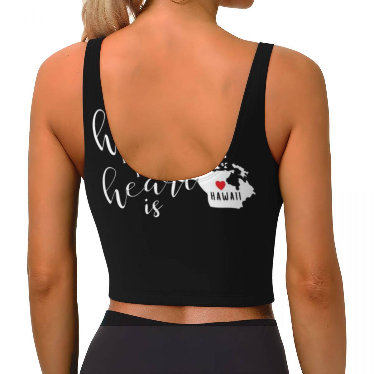 High Neck Sports Top Hawaii Ho - Yoga Fitness Park recensie en prijs