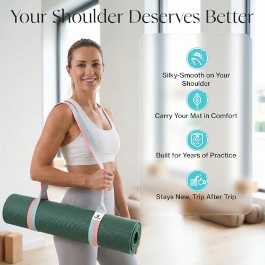 Yoga Mat Strap [MAT NOT Includ - Thick Yoga Mat recensie en prijs