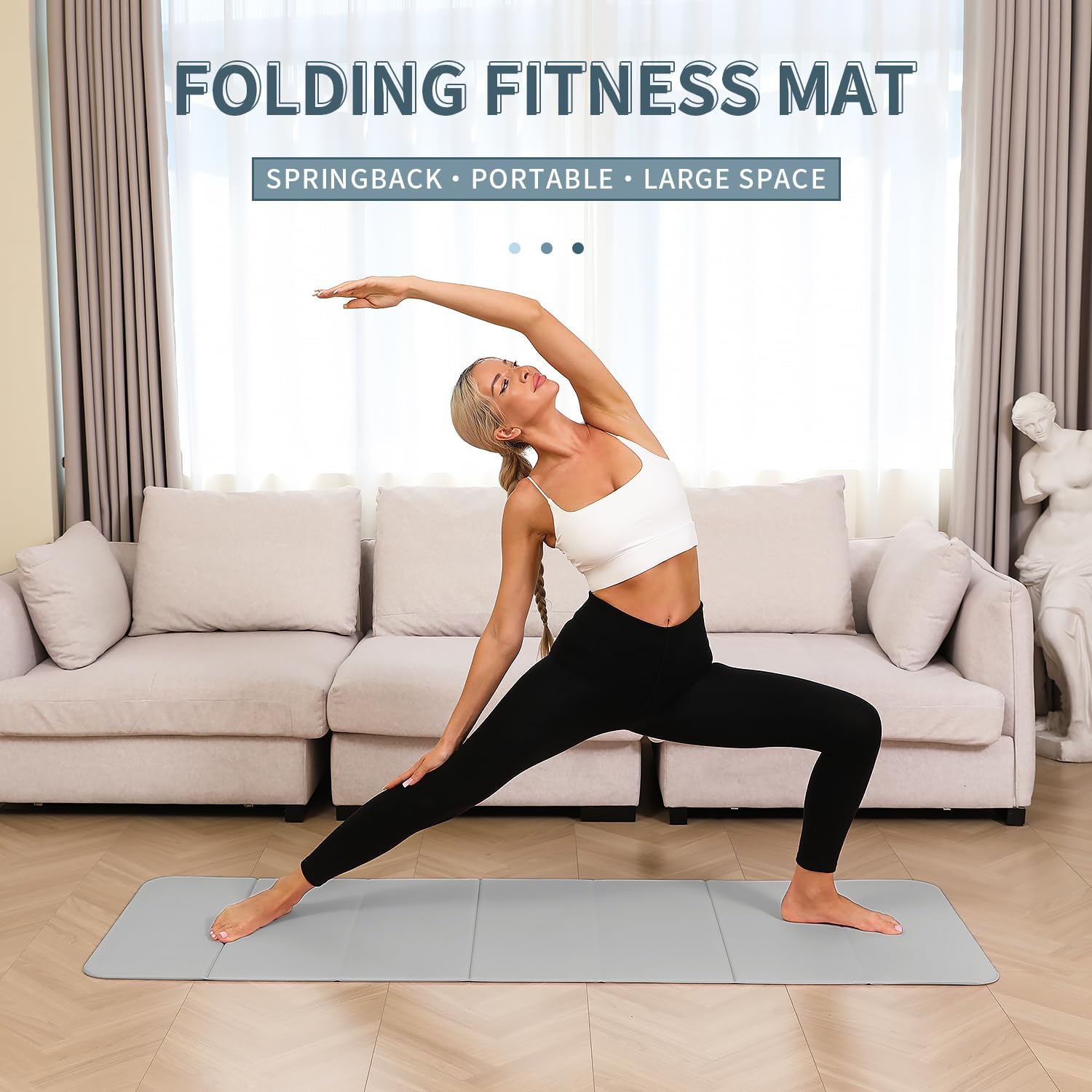 Foldable Yoga Mat 10mm Extra T - Thick Yoga Mat recensie en prijs