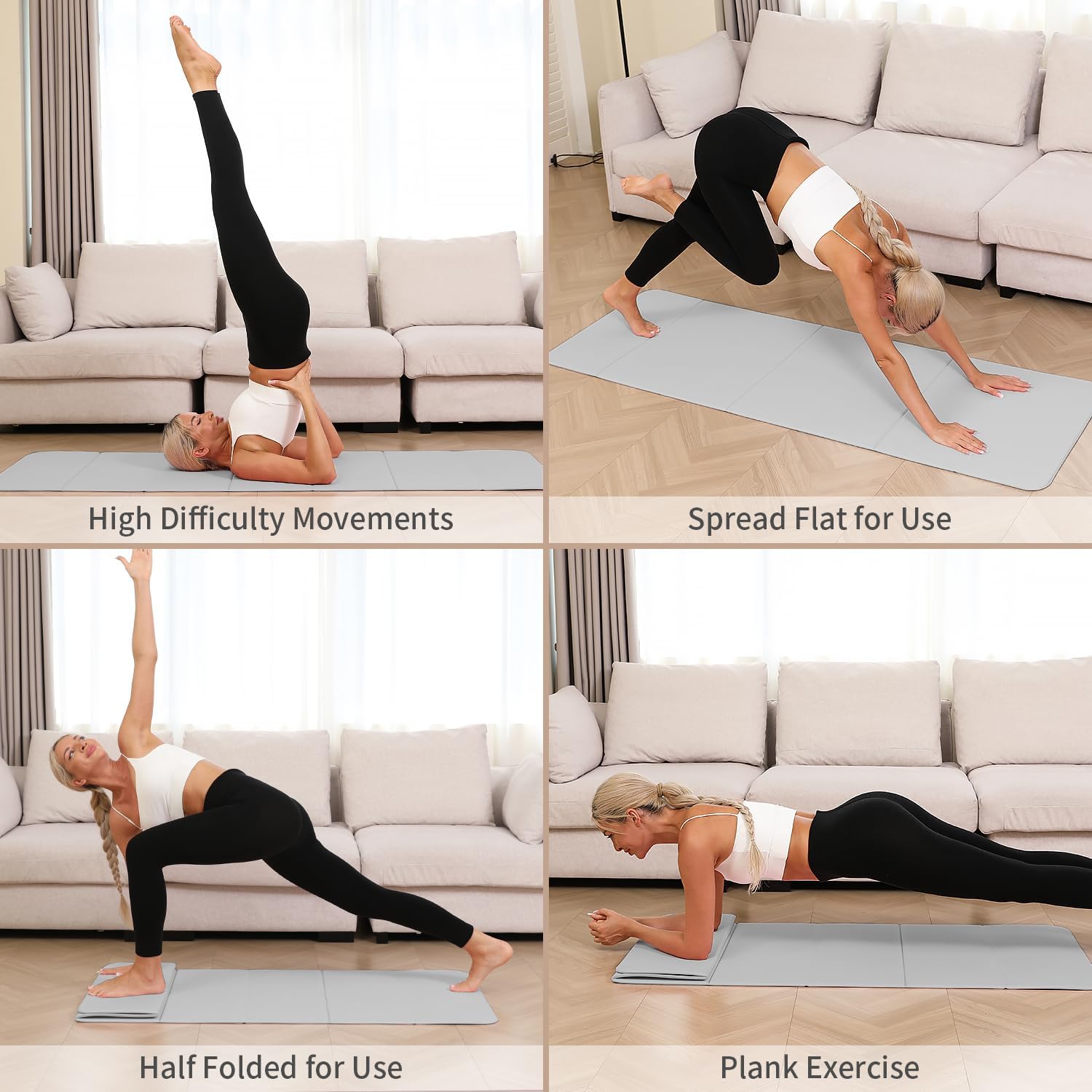 Foldable Yoga Mat 10mm Extra T - Thick Yoga Mat recensie en prijs