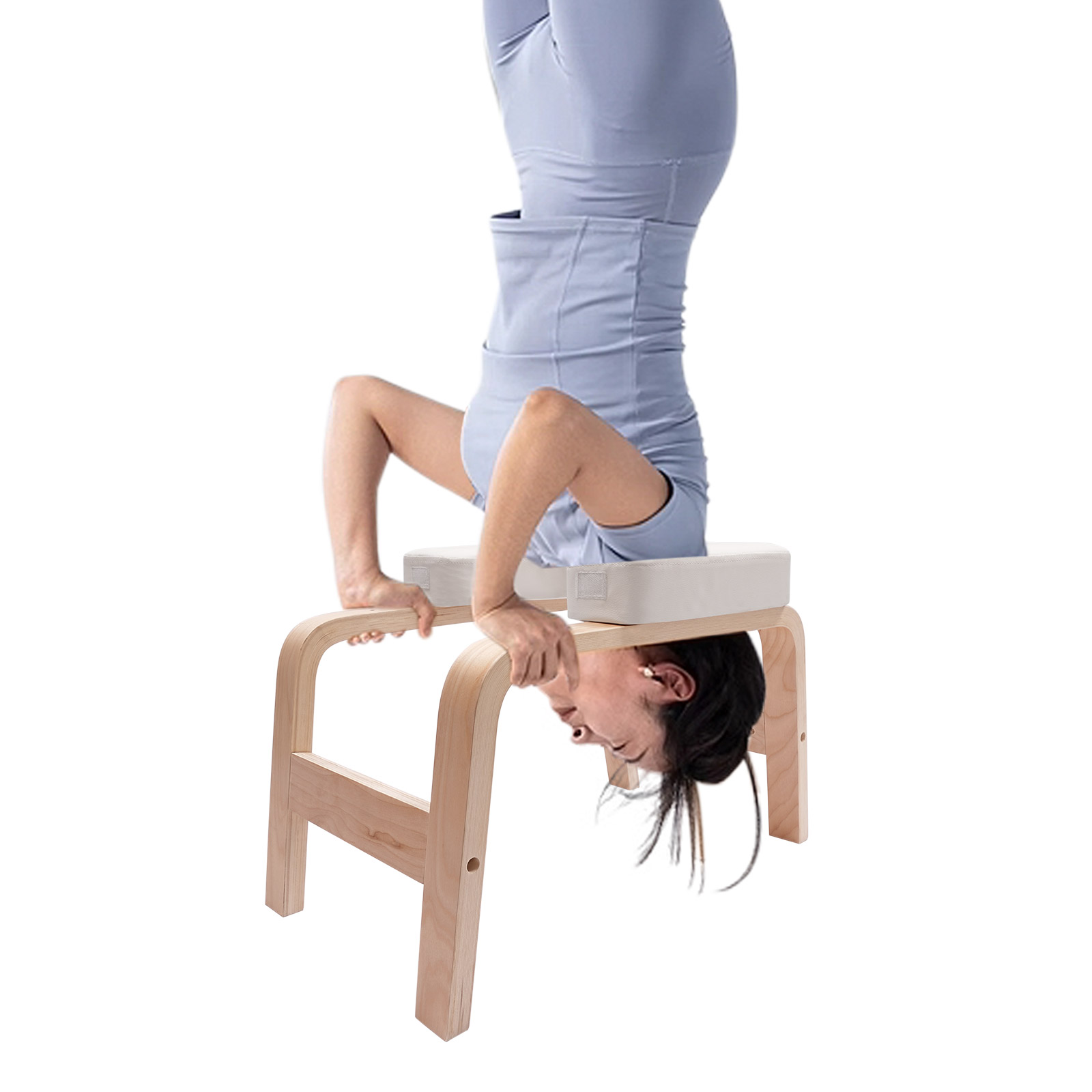 White Yoga Headstand Bench, Mo - Yoga Fitness Room recensie en prijs