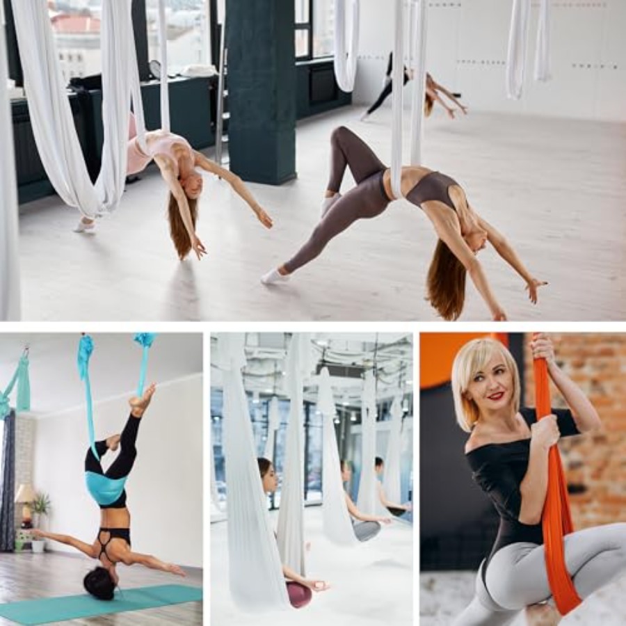 5.5 Yards Aerial Silk Swing Ou - Yoga Swing Aerial recensie en prijs
