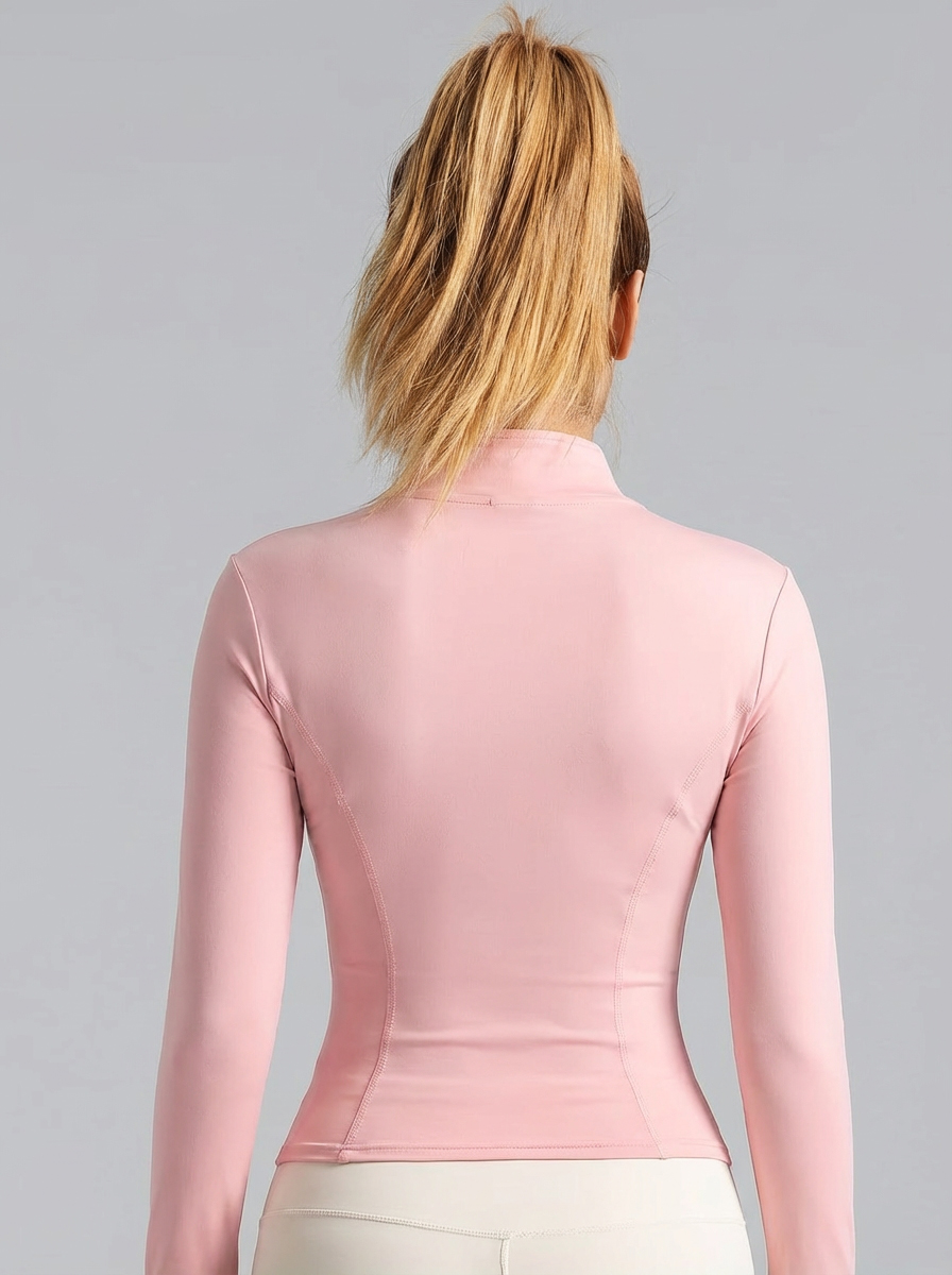 New Women Light pink Yoga Coat - Yoga & Fitness With Faye The Well Being Studio Abbots Langley Reviews recensie en prijs