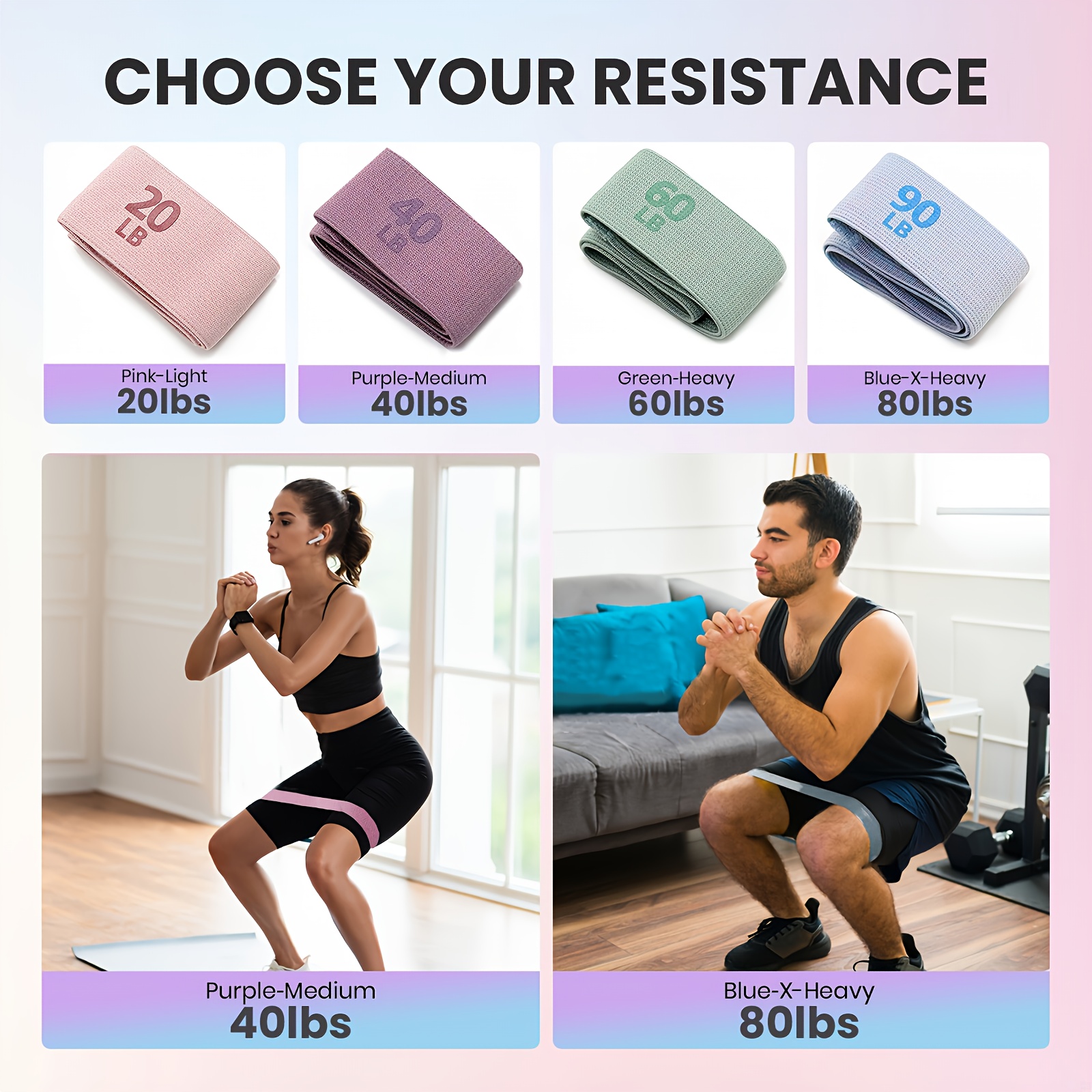 1Pc/4Pcs Fitness Resistance Ba - Yoga Fitness Room recensie en prijs