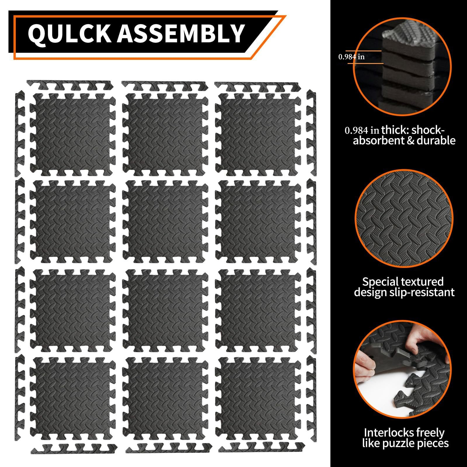 30x30x2.5CM Thickened Yoga Puz - Yoga Fitness Room recensie en prijs