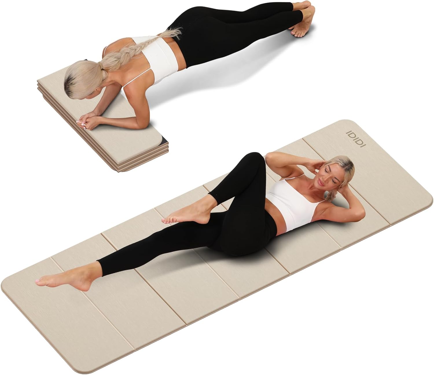 Foldable Yoga Mat Extra Thick  - Thick Yoga Mat recensie en prijs