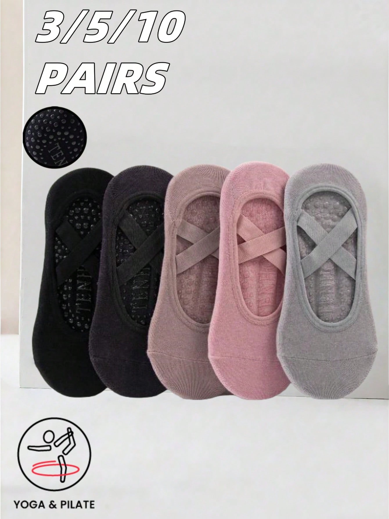 Anti-slip silicone sole yoga s - Yoga Fitness Mat recensie en prijs