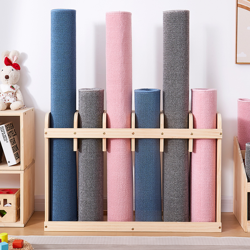 Solid Wood Floor Storage Rack  - Yoga Fitness Room recensie en prijs