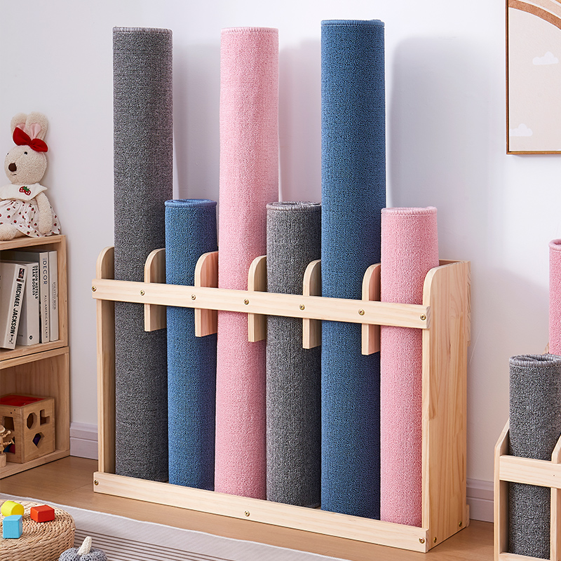 Solid Wood Floor Storage Rack  - Yoga Fitness Room recensie en prijs