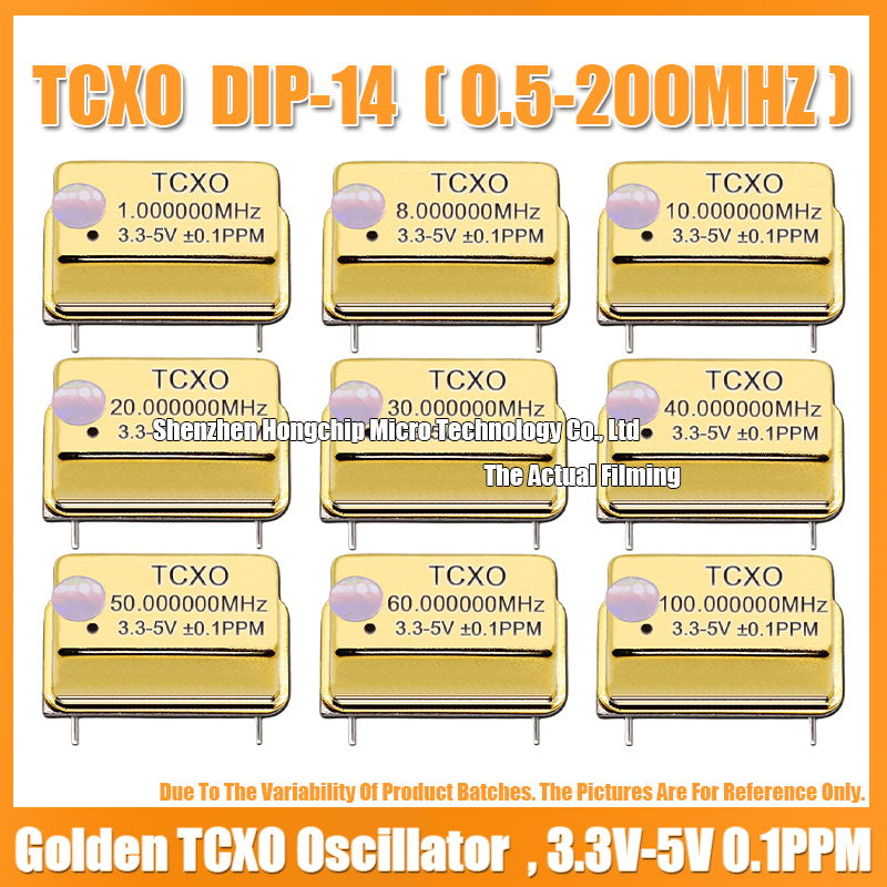 Gold Plated TCXO DIP-14 1M 8/1 - Dip Bar Parallel recensie en prijs