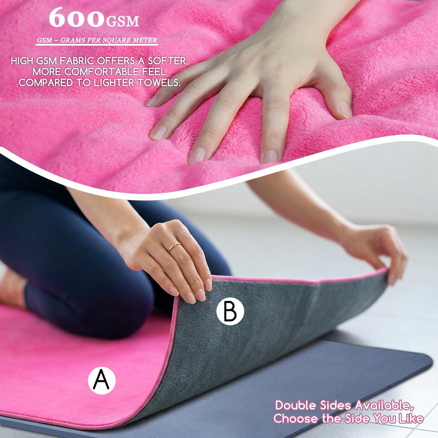 Yoga Mat Towel, Extra Thick 60 - Thick Yoga Mat recensie en prijs