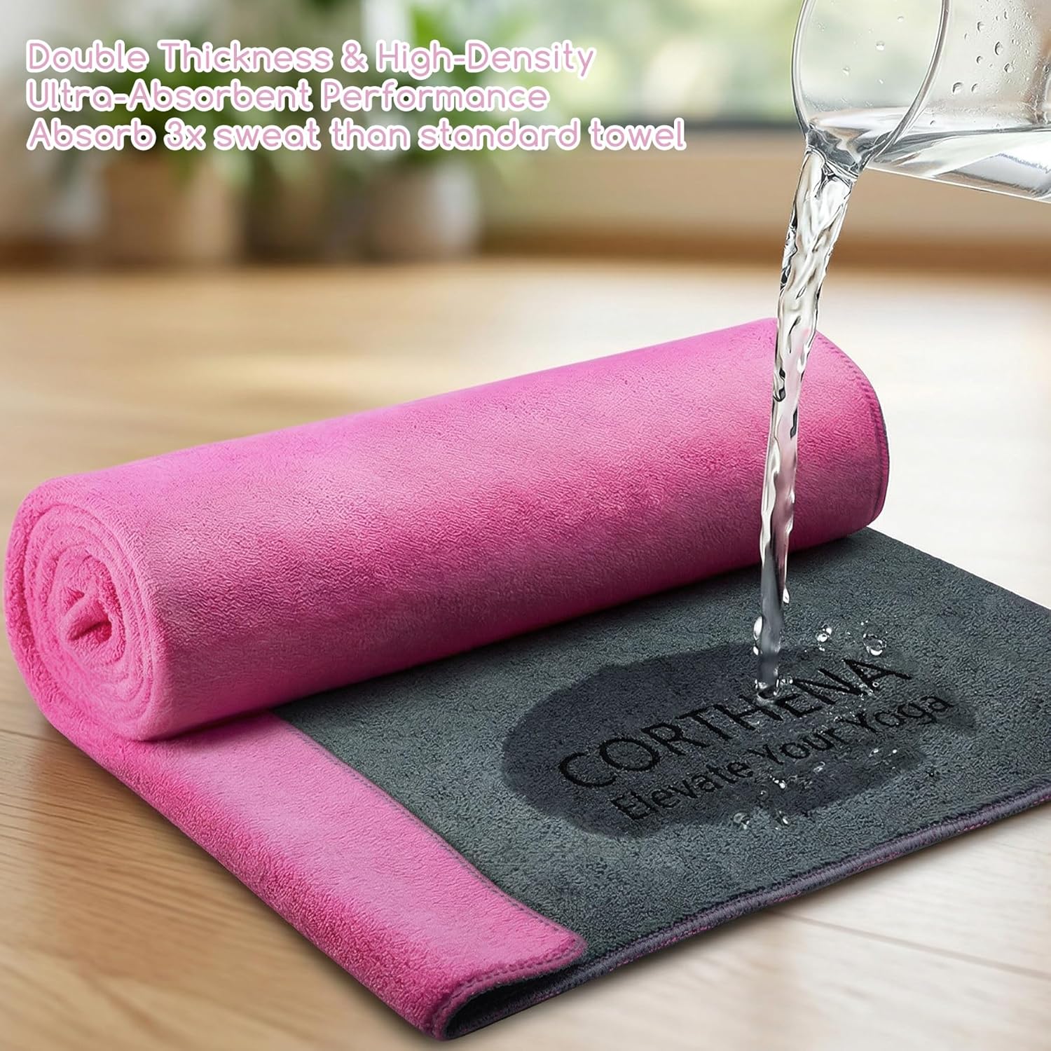 Yoga Mat Towel, Extra Thick 60 - Thick Yoga Mat recensie en prijs
