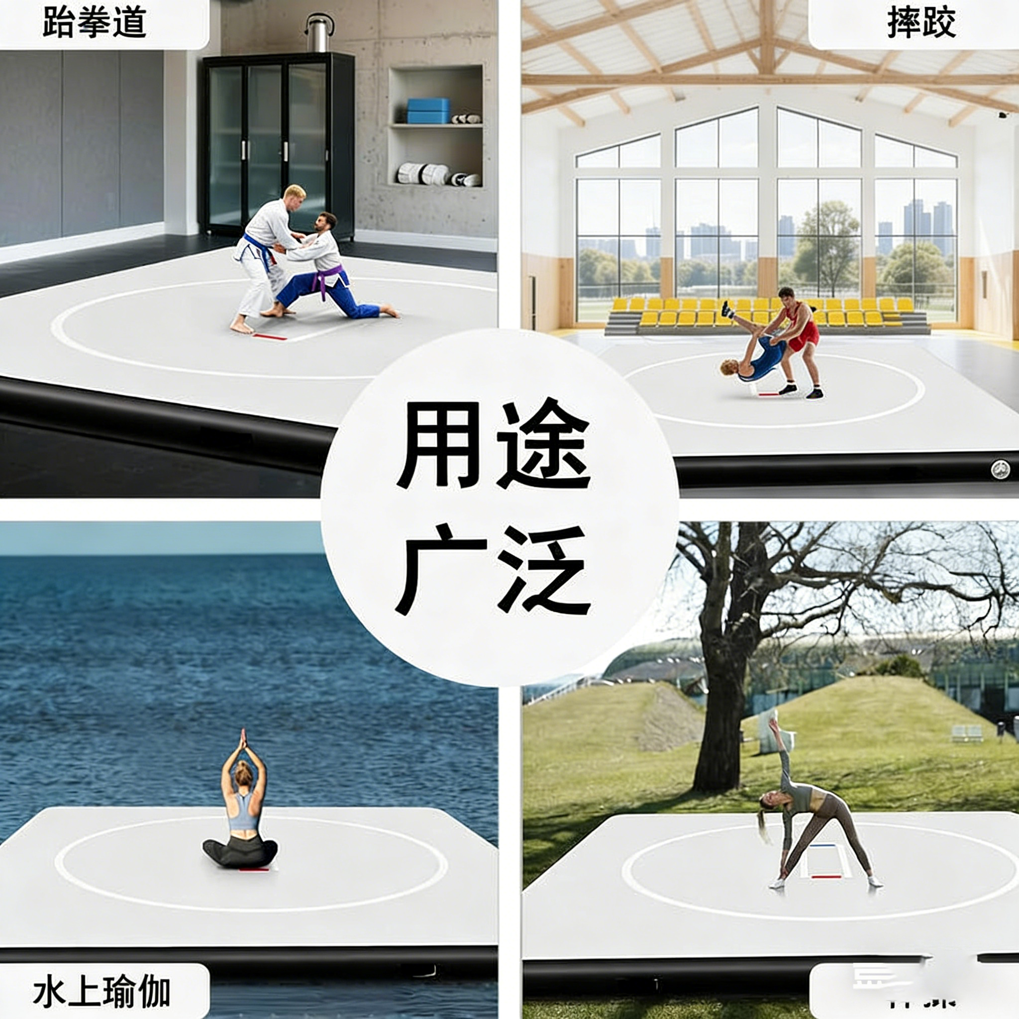 Durable Big Pad for Yoga Boxin - Yoga Fitness Club recensie en prijs
