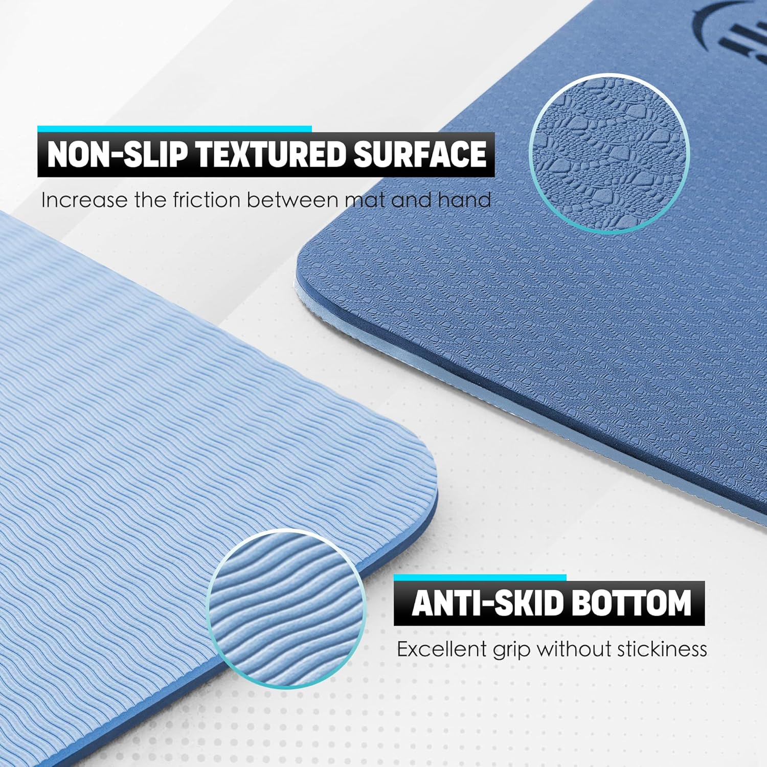 Large Yoga Mat 1/4 & 2/5 Inch  - Thick Yoga Mat recensie en prijs