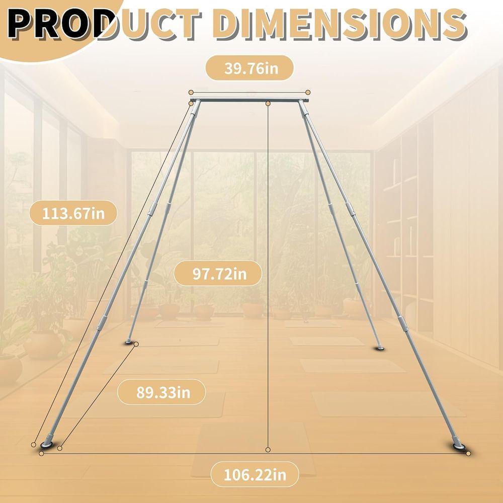 Yoga Stand with Aerial Silks,  - Yoga Swing Aerial recensie en prijs