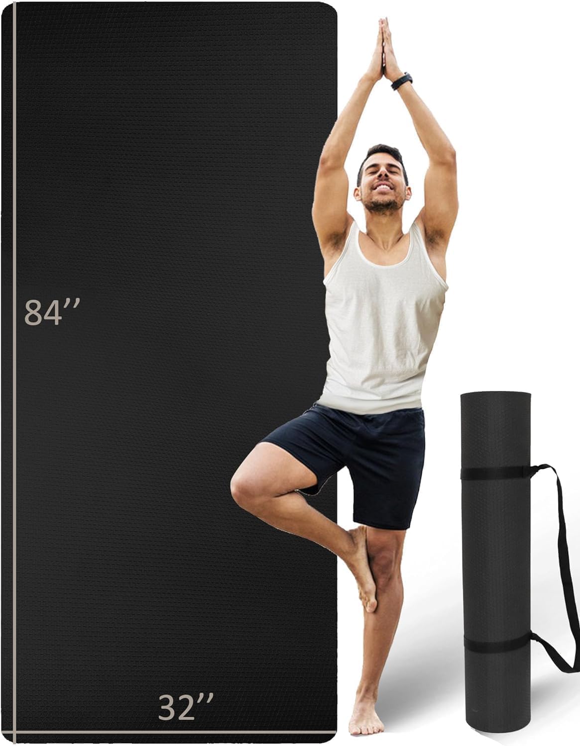 Extra Long & Wide Thick Yoga M - Thick Yoga Mat recensie en prijs