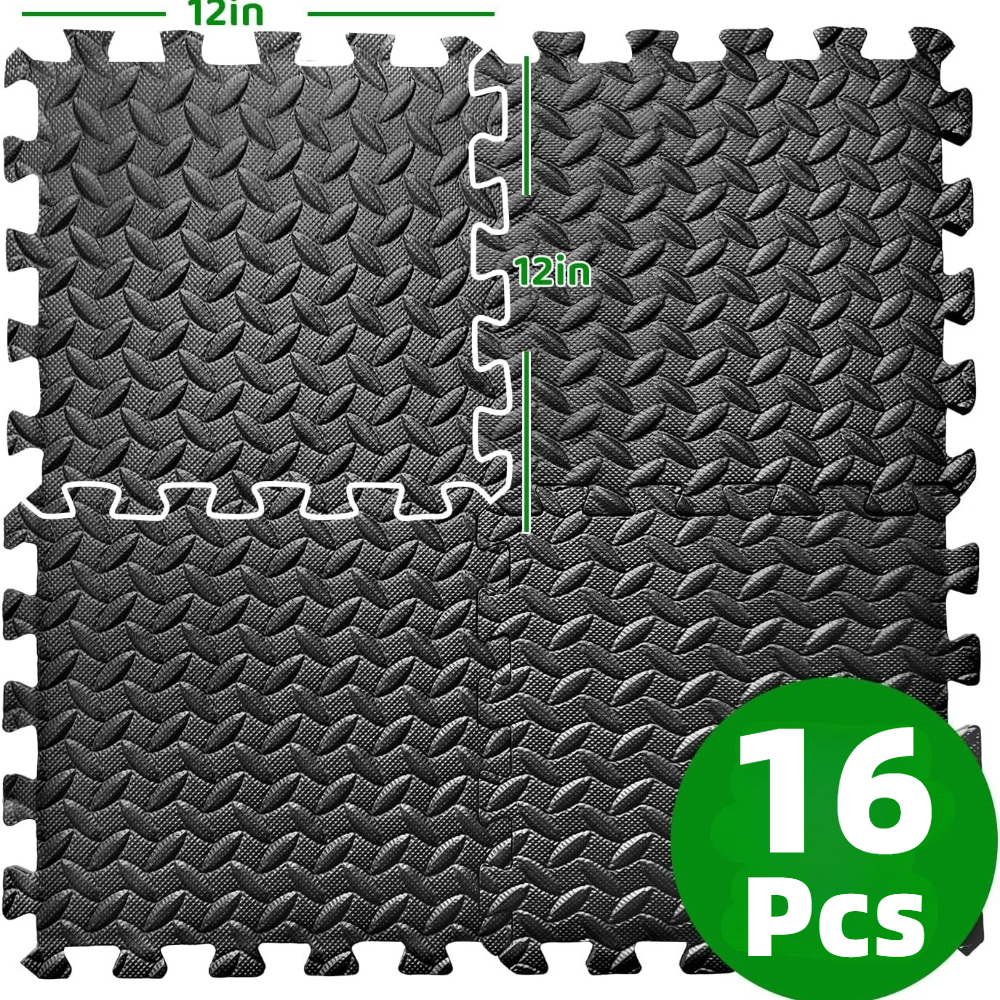 Fitness Interlocking Foam Mats - Yoga Fitness Room recensie en prijs