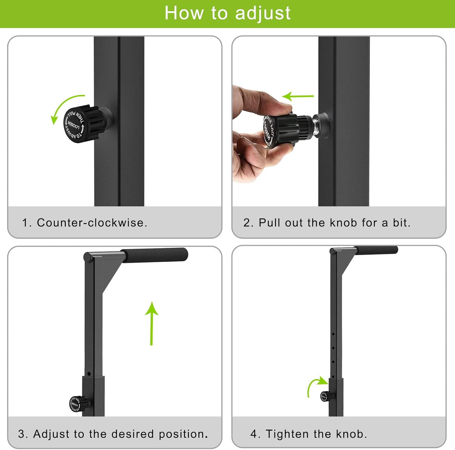 Heavy Duty Steel Multi-Functio - Dip Bar Parallel recensie en prijs