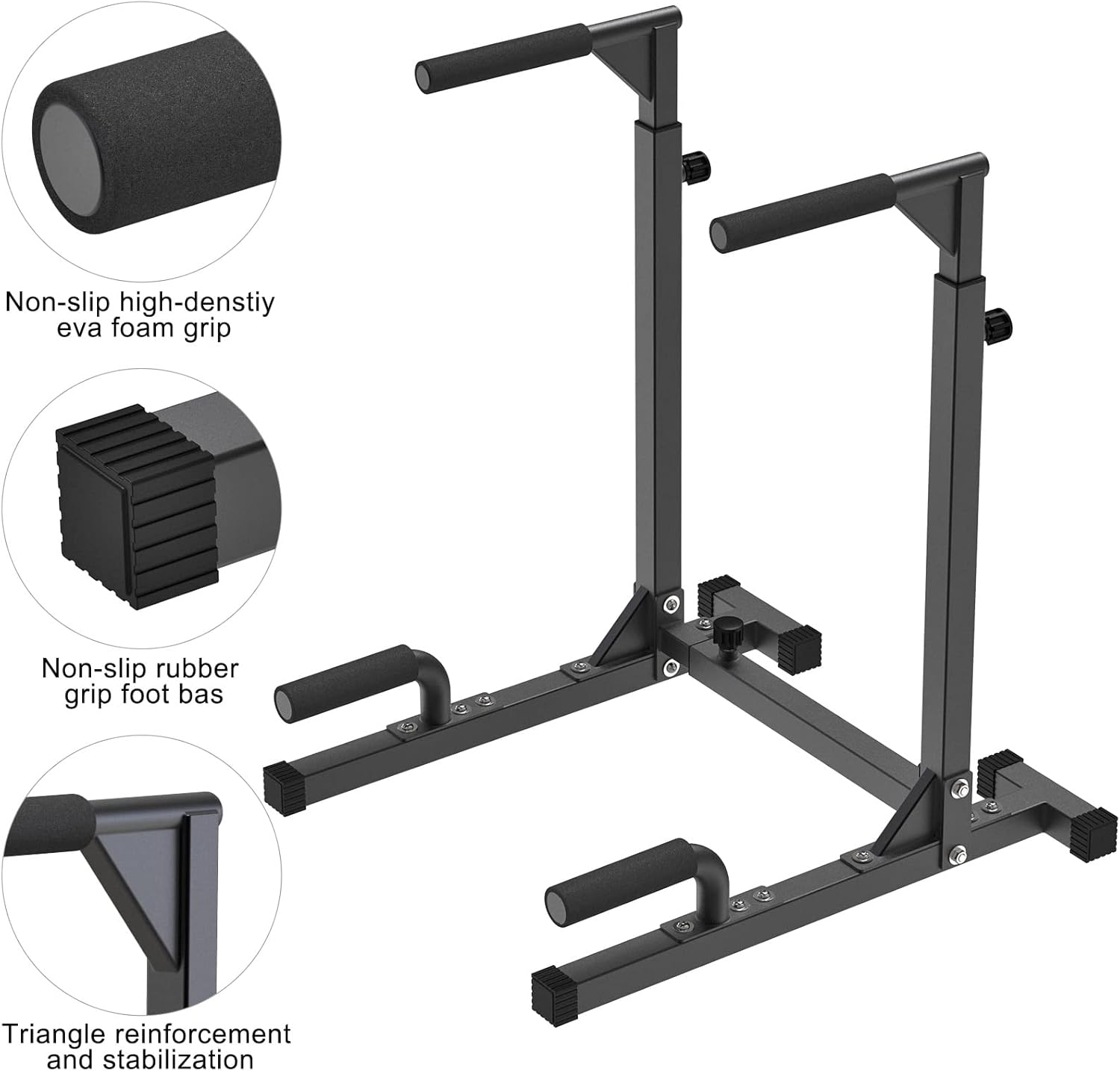 Heavy Duty Steel Multi-Functio - Dip Bar Parallel recensie en prijs