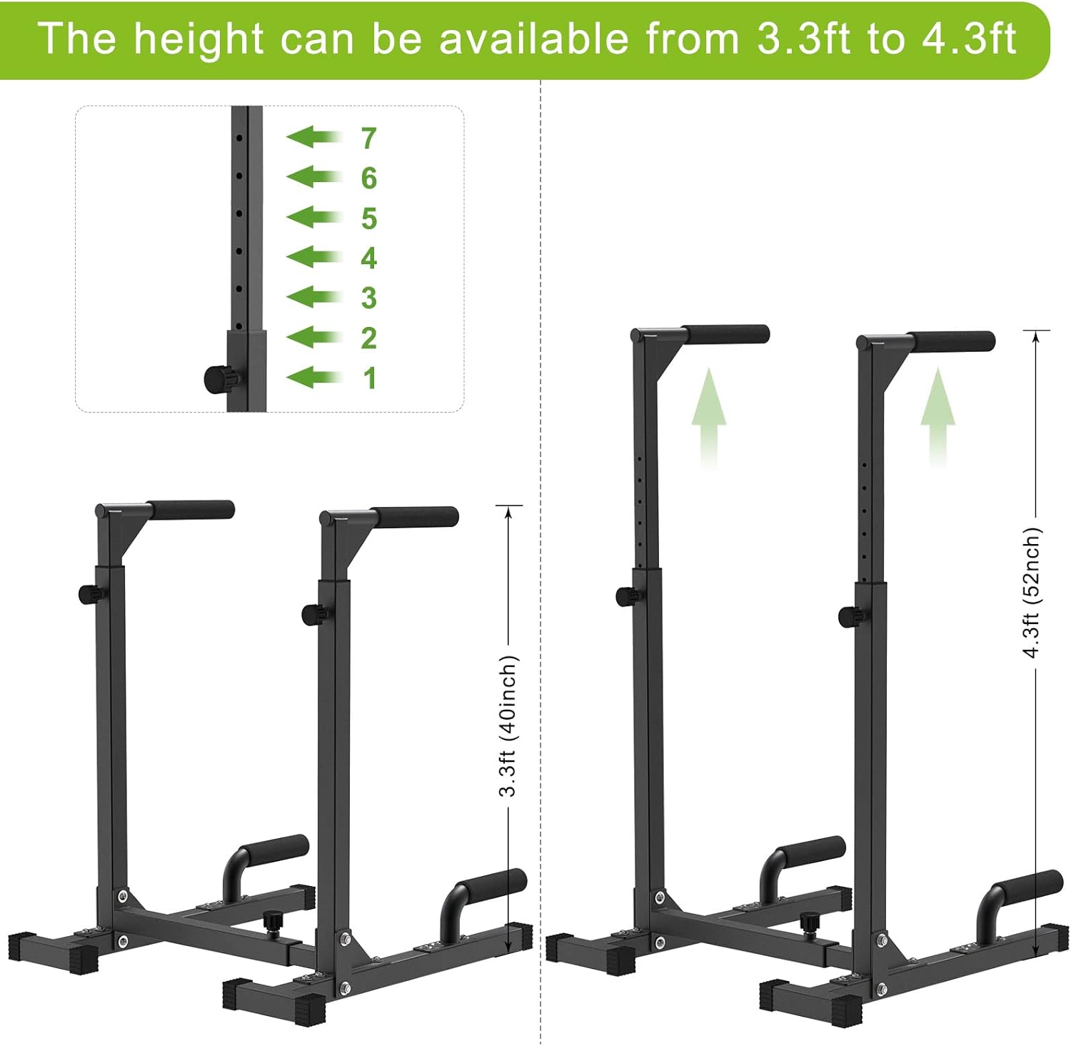 Heavy Duty Steel Multi-Functio - Dip Bar Parallel recensie en prijs