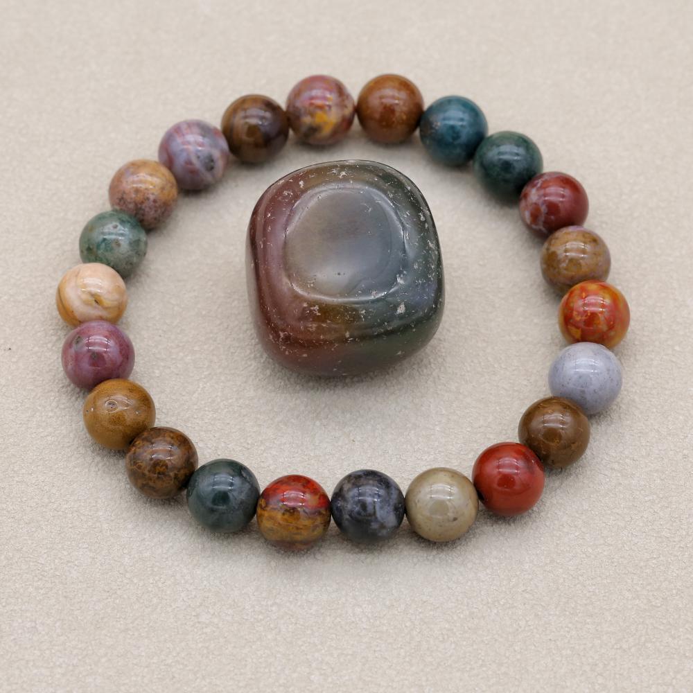 8mm Natural Stone Ocean Jasper - Yoga Health & Fitness Center recensie en prijs
