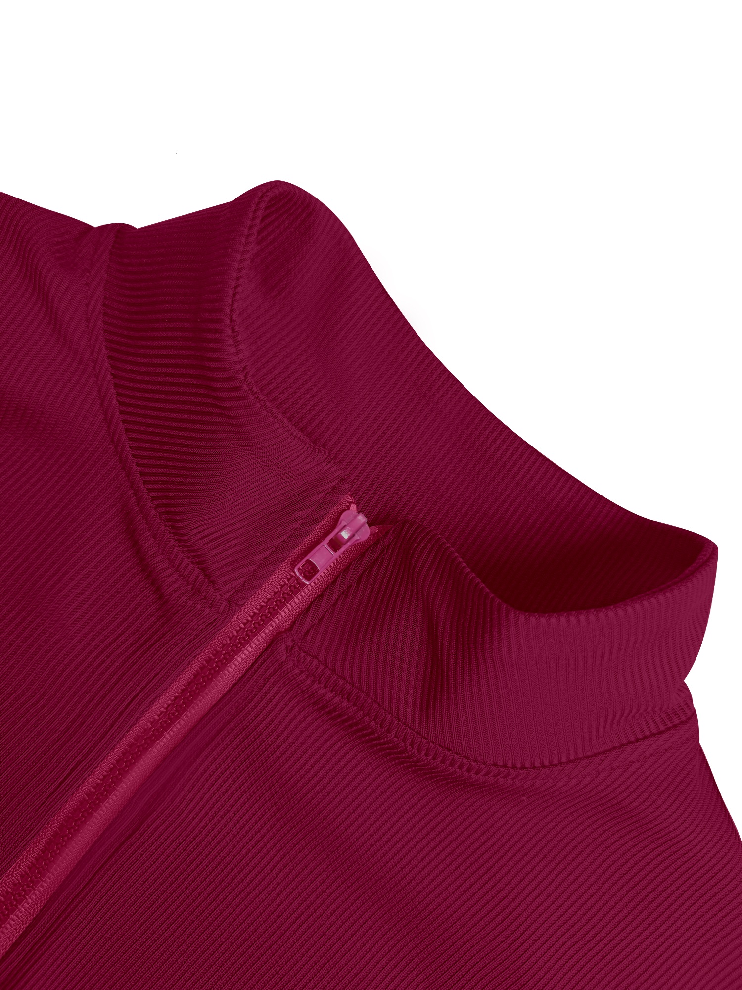 Stretchy Rib Knit Zip-Up Athle - Yoga & Fitness With Faye The Well Being Studio Abbots Langley Reviews recensie en prijs