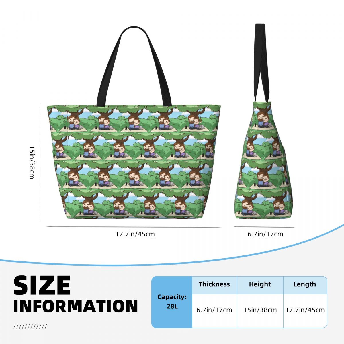 Park Day - Pibubear Beach Tote - Yoga Fitness Park recensie en prijs