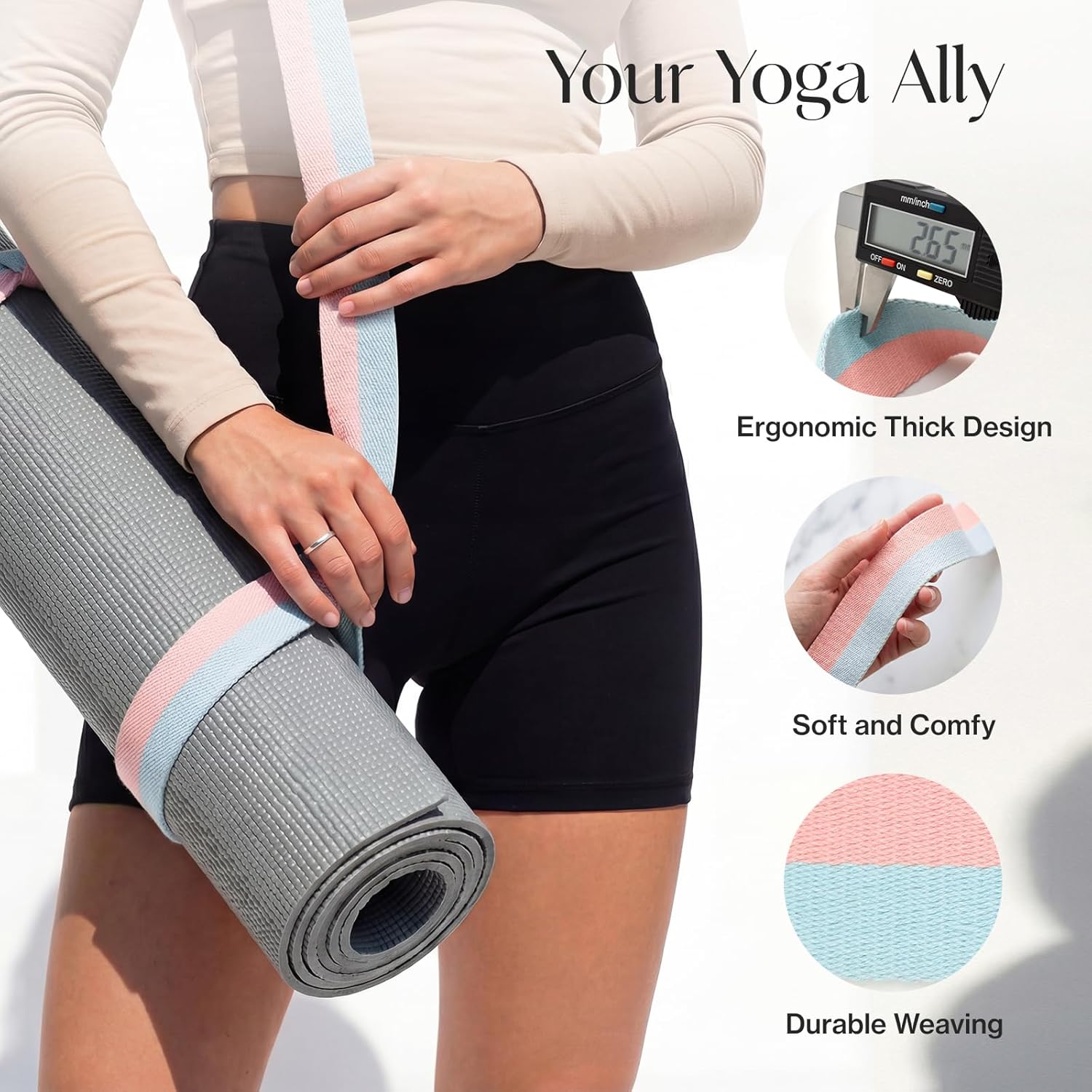 Yoga Mat Strap, Extra Thick &  - Thick Yoga Mat recensie en prijs
