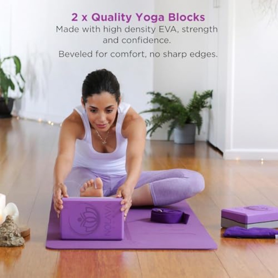 Nolava Pink TPE Yoga Mat with  - Thick Yoga Mat recensie en prijs