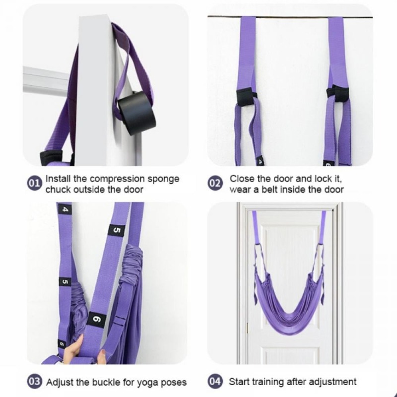 Adjustable Aerial Yoga Hammock - Stretch Strap Yoga recensie en prijs