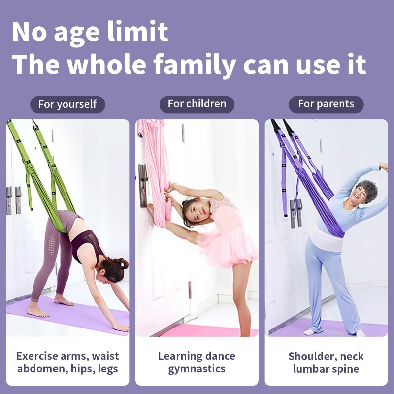 Adjustable Aerial Yoga Hammock - Stretch Strap Yoga recensie en prijs