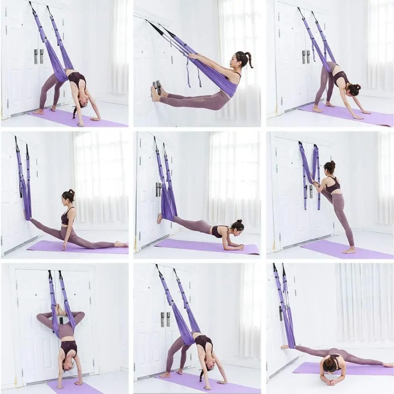 Adjustable Aerial Yoga Hammock - Stretch Strap Yoga recensie en prijs