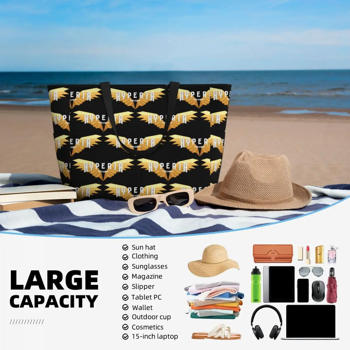 Hyperia Thorpe Park Logo Beach - Yoga Fitness Park recensie en prijs