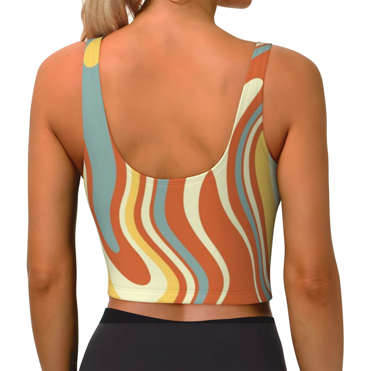 Compression Yoga Top Lava Lamp - Yoga Fitness Park recensie en prijs