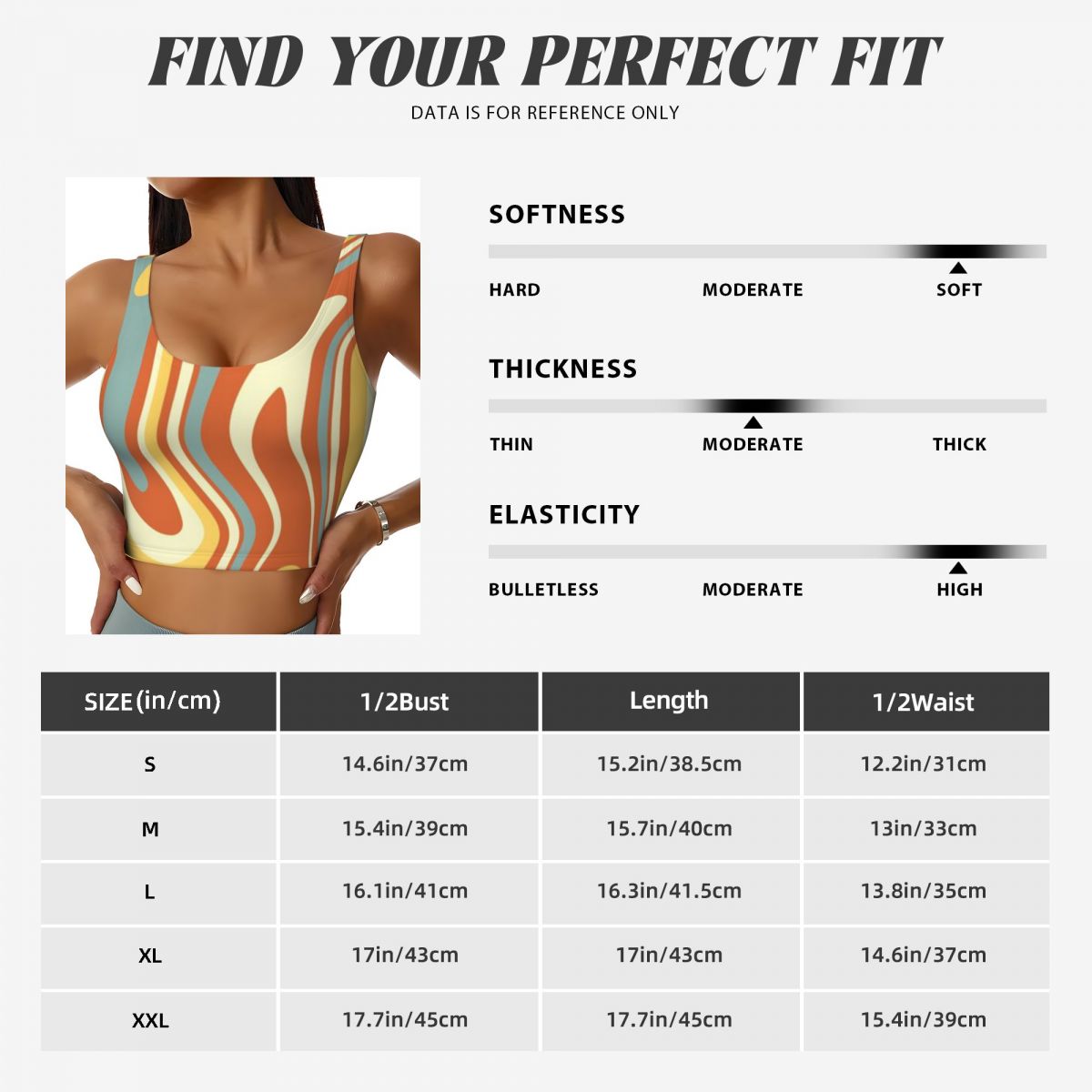 Compression Yoga Top Lava Lamp - Yoga Fitness Park recensie en prijs