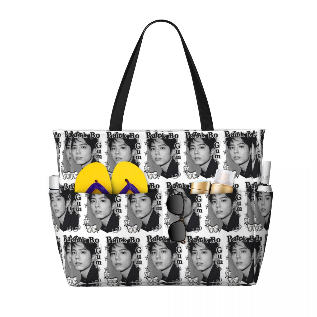 Park Bo Gum Kpop Beach Tote Ba - Yoga Fitness Park recensie en prijs