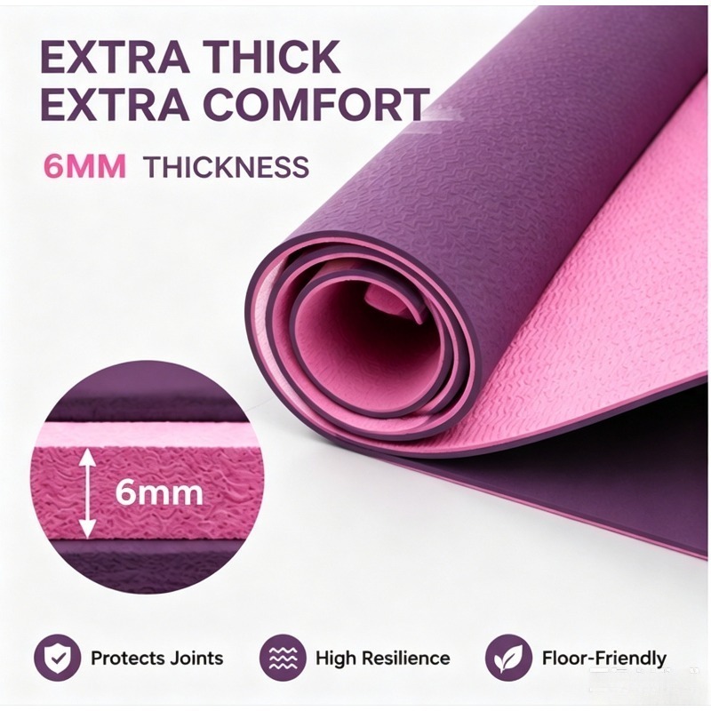 Yoga Mats Anti-slip Sport Fitn - Thick Yoga Mat recensie en prijs